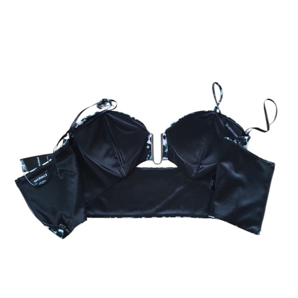 Bebe crop top , multicolor , sizeL - Picture 6 of 7